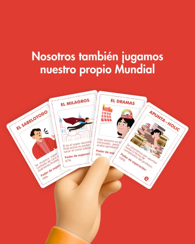 Hoy empieza el Mundial, ¿ya tienes tus cartas de eserp de este año? 😎

#eserp #businessschool #MundialdeFutbol #Mundial