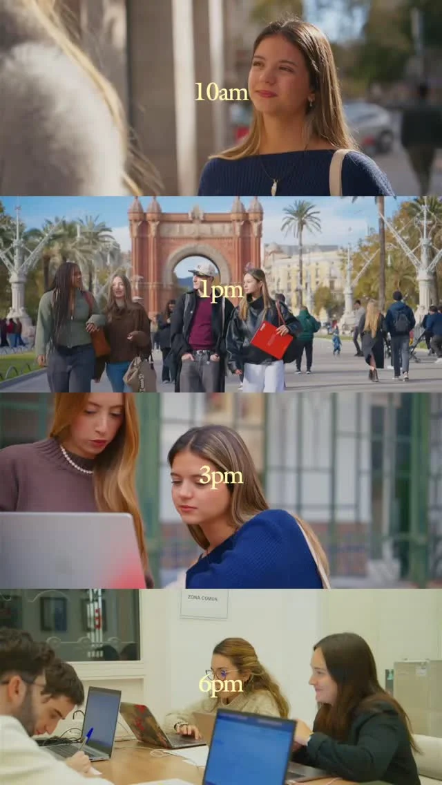 Acompáñanos en un día estudiando un grado en eserp 🌟

¿Cómo terminaría tu día perfecto? 👇

#eserp #businessschool #undiaconmigo